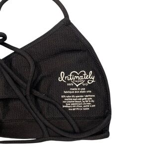 2 pack Free People Intimately Strappy & Front V Bra Bralettes Black XS/S